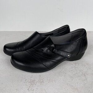 Dansko Womens Franny Milled Nappa Leather Slip On Loafers Sz 6.5